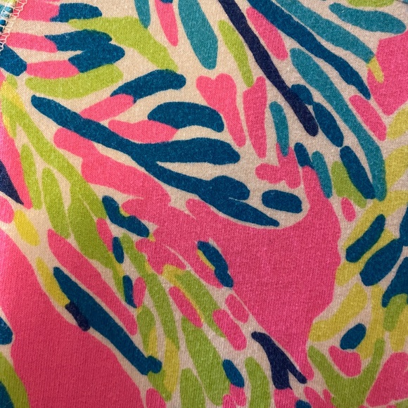 Lilly pulitzer palm reader 3/4 zip up popover size medium - Picture 4 of 11